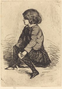 Seymour, siddende af James Abbott McNeill Whistler