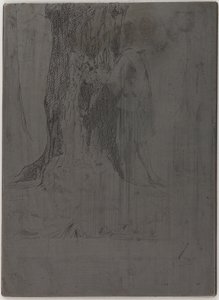 Seymour står under et træ af James Abbott McNeill Whistler