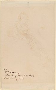 Skitse af Maud af James Abbott McNeill Whistler