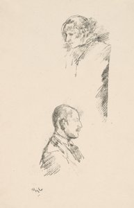 Skitser af frøken Philip og hr. A. Studd af James Abbott McNeill Whistler