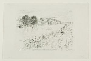 Skitsering af James Abbott McNeill Whistler