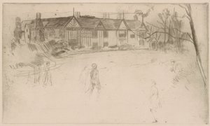 Speke Hall af James Abbott McNeill Whistler