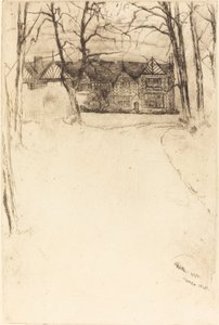 Speke Hall, nr.1 af James Abbott McNeill Whistler