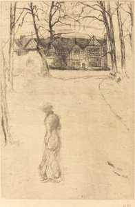 Speke Hall, nr.1 af James Abbott McNeill Whistler