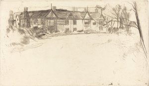 Speke Hall, nr.2 af James Abbott McNeill Whistler