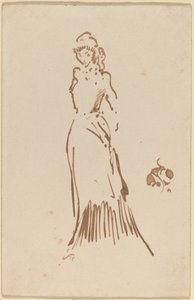 Stående kvindeskikkelse af James Abbott McNeill Whistler