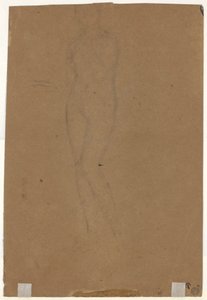 Stående figur [verso] af James Abbott McNeill Whistler