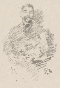 Stephane Mallarme af James McNeill Whistler