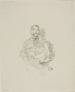 Stephane Mallarme af James Abbott McNeill Whistler