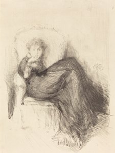 Studie: Maude Sidder af James Abbott McNeill Whistler