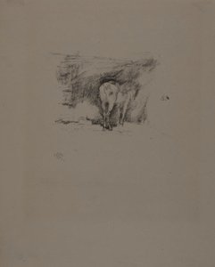 Studie af en hest af James Abbott McNeill Whistler