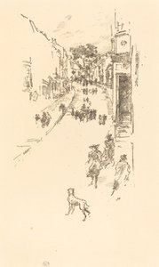 Søndag, Lyme Regis af James Abbott McNeill Whistler