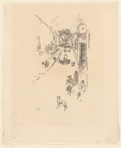 Søndag, Lyme Regis af James Abbott McNeill Whistler