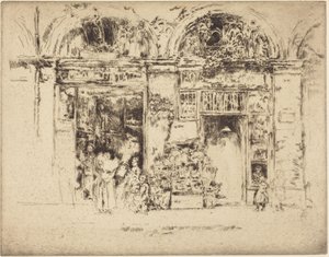 Solsikker, Rue des Beaux-Arts af James McNeill Whistler