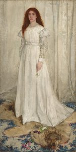 Symfoni i hvidt, nr. 1: Den hvide pige af James Abbott McNeill Whistler