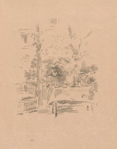 En-til-en i haven af James McNeill Whistler