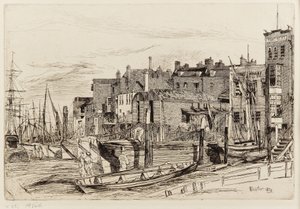Thames Politi af James Abbott McNeill Whistler