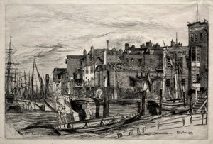 Thames Politi af James McNeill Whistler