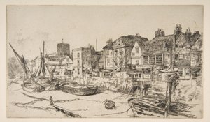 "Adam og Eva", Old Chelsea af James McNeill Whistler