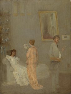 Kunstneren i sit atelier af James McNeill Whistler