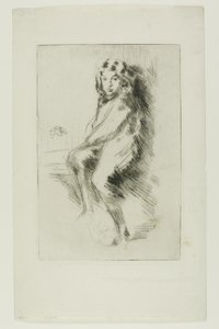 The Boy (Charlie Hanson) af James Abbott McNeill Whistler