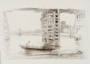 Den brede bro af James Abbott McNeill Whistler