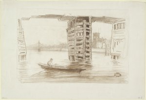 Den brede bro af James Abbott McNeill Whistler