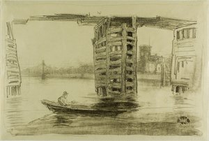 Den brede bro af James Abbott McNeill Whistler
