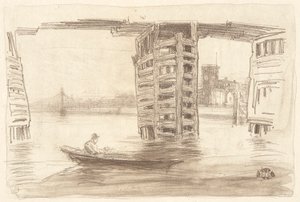 Den brede bro af James Abbott McNeill Whistler