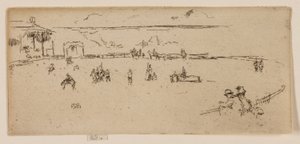 The Bucking Horse, Wild West af James Abbott McNeill Whistler
