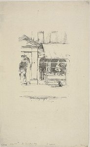 Slagterens hund af James McNeill Whistler