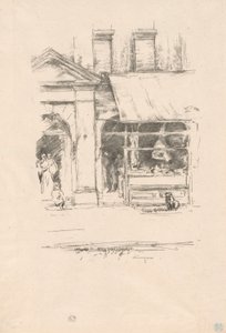 Slagterens hund af James McNeill Whistler