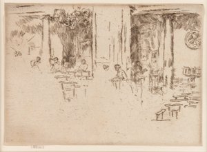 Kirken - Bruxelles (tilbedelse) af James Abbott McNeill Whistler