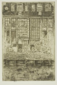 Det broderede gardin af James McNeill Whistler