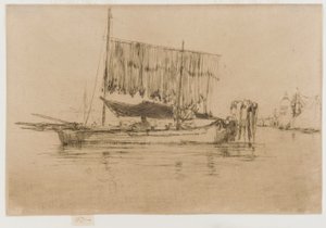 Fiskerbåden af James Abbott McNeill Whistler