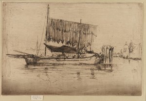Fiskerbåden af James Abbott McNeill Whistler