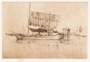 Fiskerbåden af James Abbott McNeill Whistler