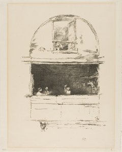 Smedjen, Passage du Dragon af James Abbott McNeill Whistler
