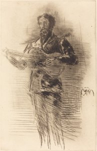 Guitarspilleren af James Abbott McNeill Whistler
