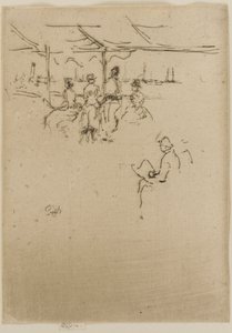 Landingsstadiet, køer af James Abbott McNeill Whistler