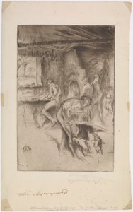 Den Lille Smedje, Liverpool af James Abbott McNeill Whistler