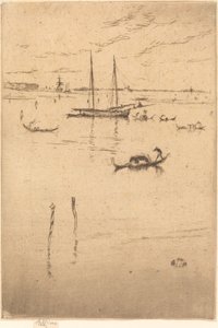 Den lille lagune af James Abbott McNeill Whistler