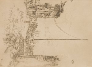 Den lille mast af James Abbott McNeill Whistler