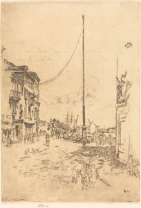 Den lille mast af James Abbott McNeill Whistler