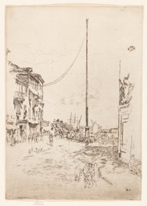 Den lille mast af James Abbott McNeill Whistler