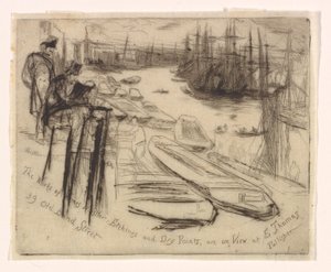 Den Lille Pool af James Abbott McNeill Whistler