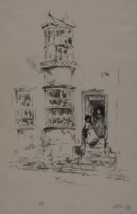 De små trin, Lyme Regis af James Abbott McNeill Whistler