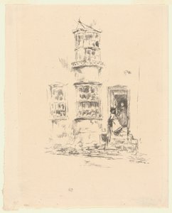 De små trin, Lyme Regis af James Abbott McNeill Whistler