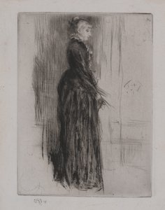Den lille fløjlskjole af James McNeill Whistler