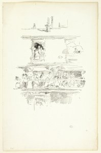 Den lange altan af James Abbott McNeill Whistler